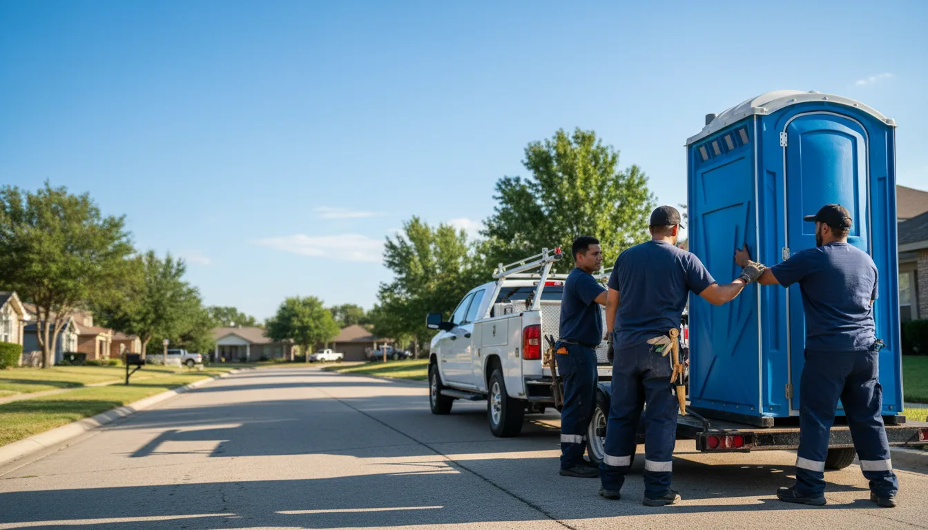Portable Toilet Rental in Sunray, TX near me